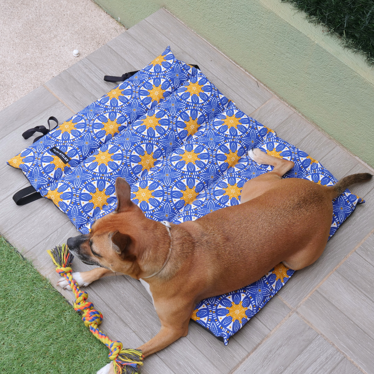 Cama portátil impermeable Bohemia Mi tienda