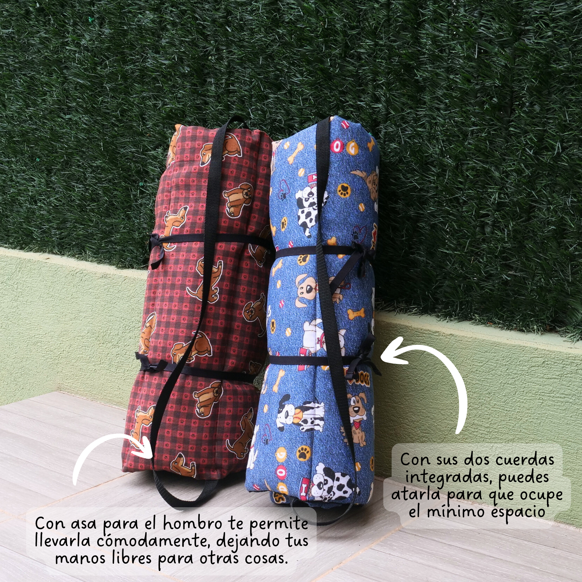 Cama portátil Vida de perros Mi tienda