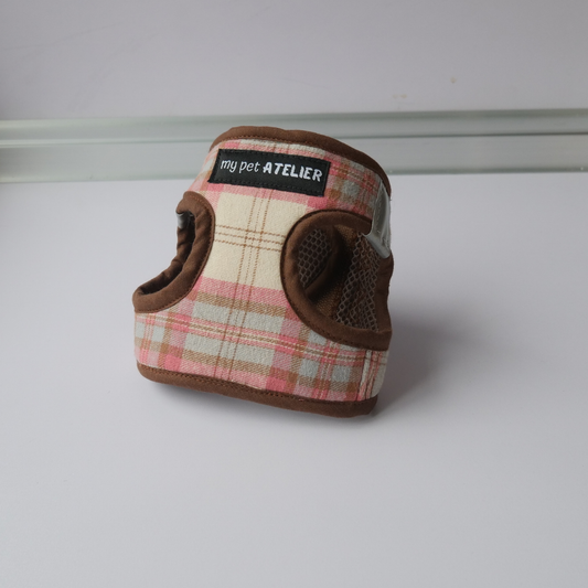 Arnés para perro Rosa Escosés