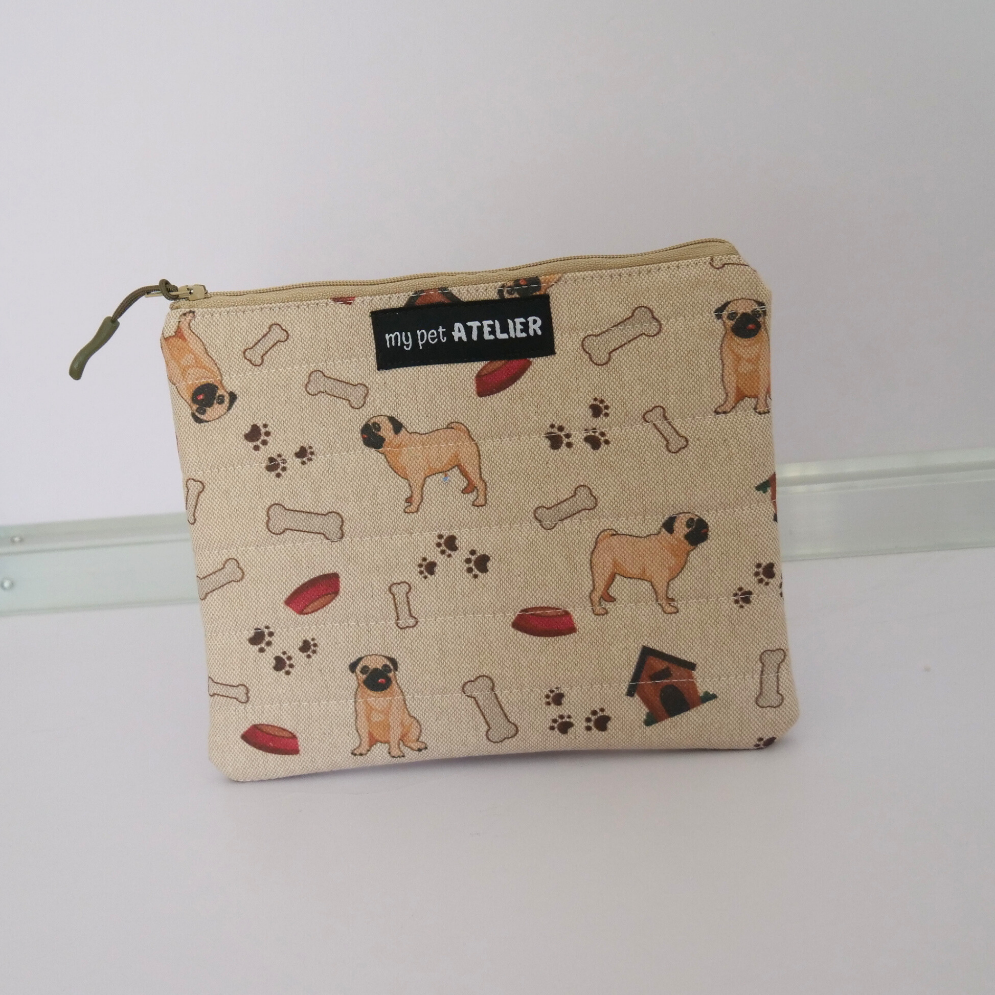 Neceser plano Dogs Vintage Mi tienda