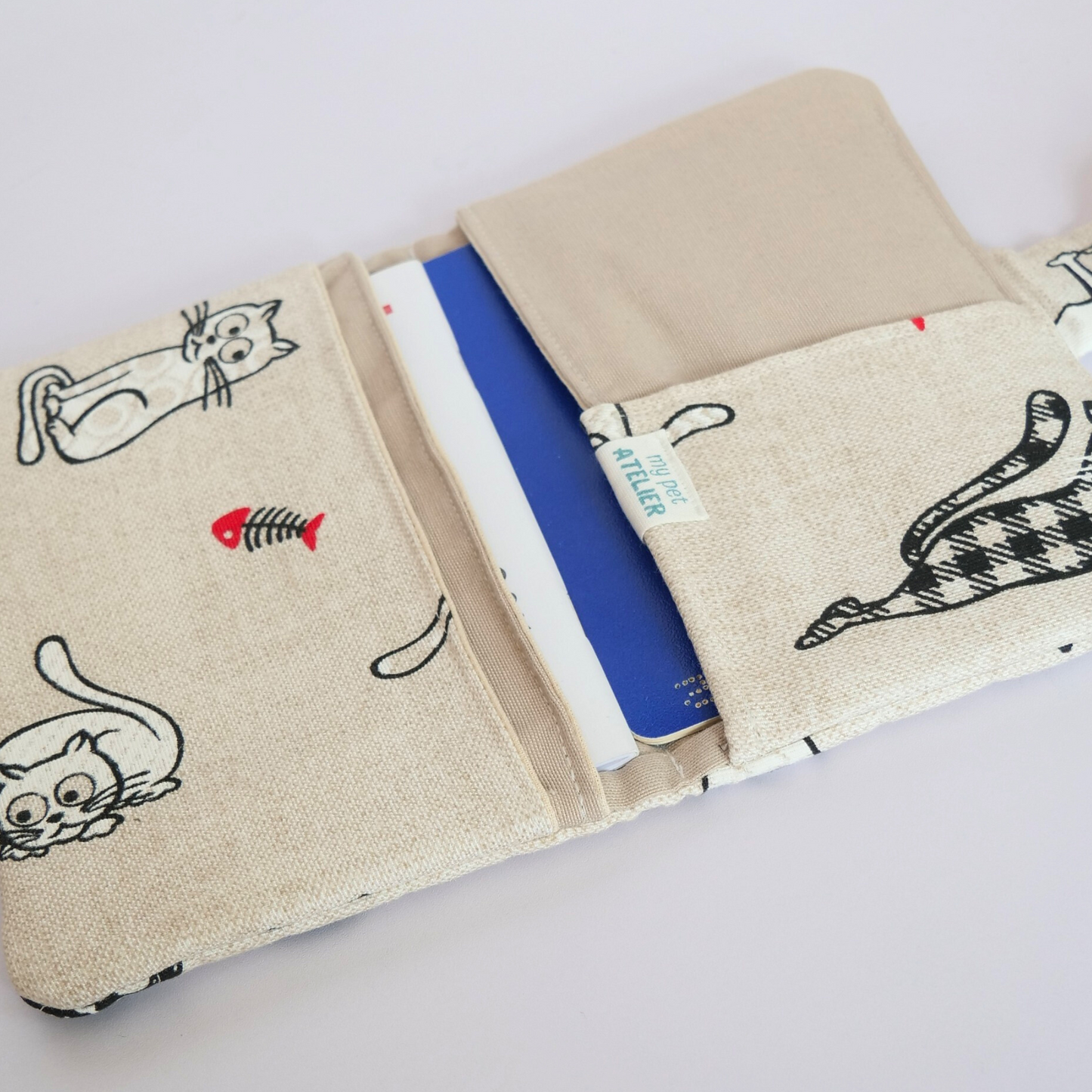 Portadocumentos Gatos Mi tienda