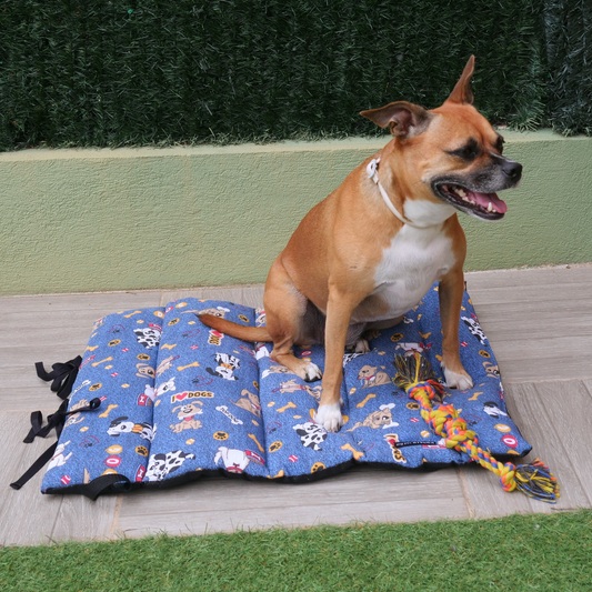 Cama portátil Vida de perros Mi tienda