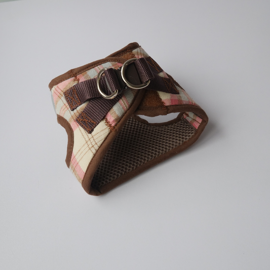 Arnés para perro Rosa Escosés