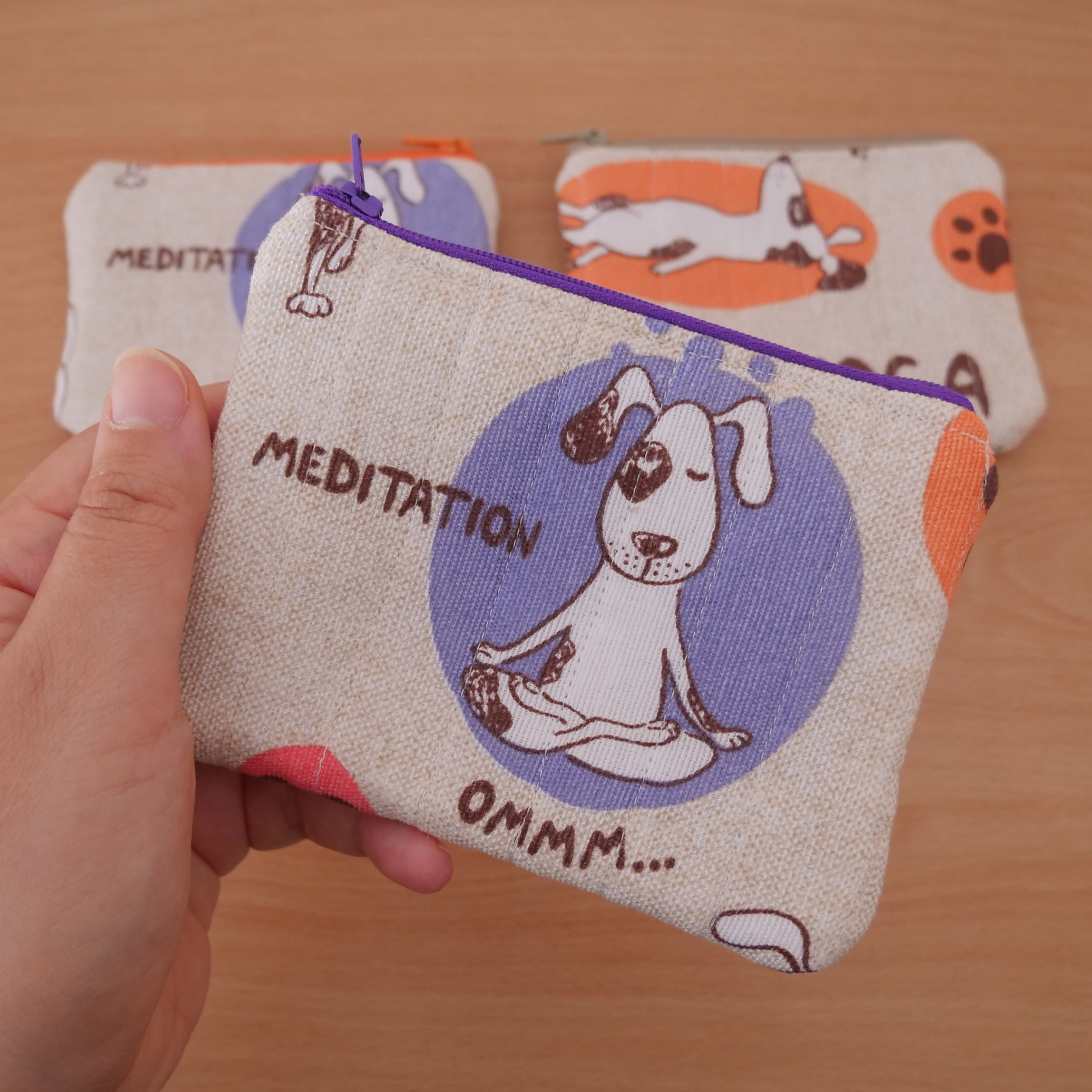 Monedero Dog Yoga Mi tienda