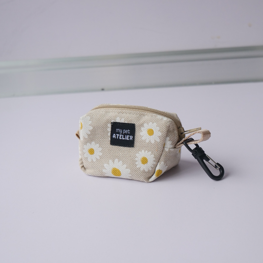 Dispensador de bolsas paseo perro Margaritas