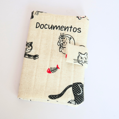 Portadocumentos Gatos Mi tienda