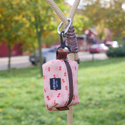 Dispensador de bolsas paseo perro Cerezas
