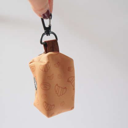 Dispensador de bolsas paseo perro Croissants Mi tienda