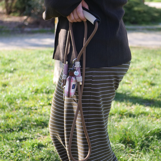 Correa de paseo para perro 'Rosé'