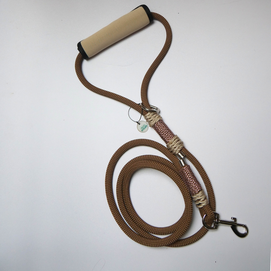 Correa de paseo para perro 'Rosé'