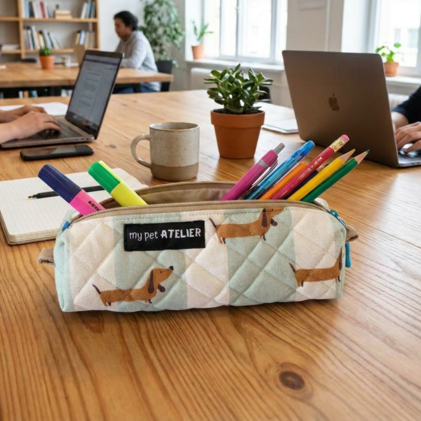 Estuche acolchado para bolígrafos Teckels