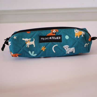 Estuche acolchado para bolígrafos Dogs