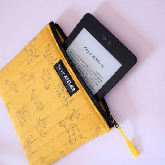 Neceser plano acolchado Yellow Dogs