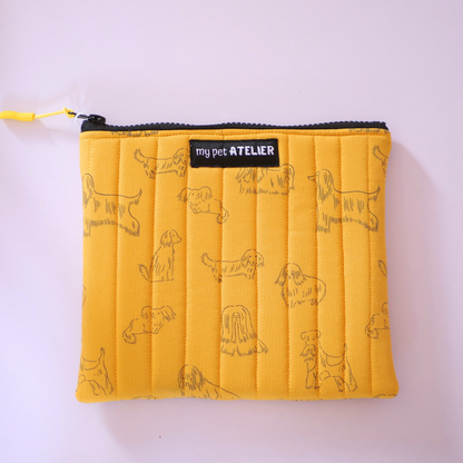 Neceser plano acolchado Yellow Dogs