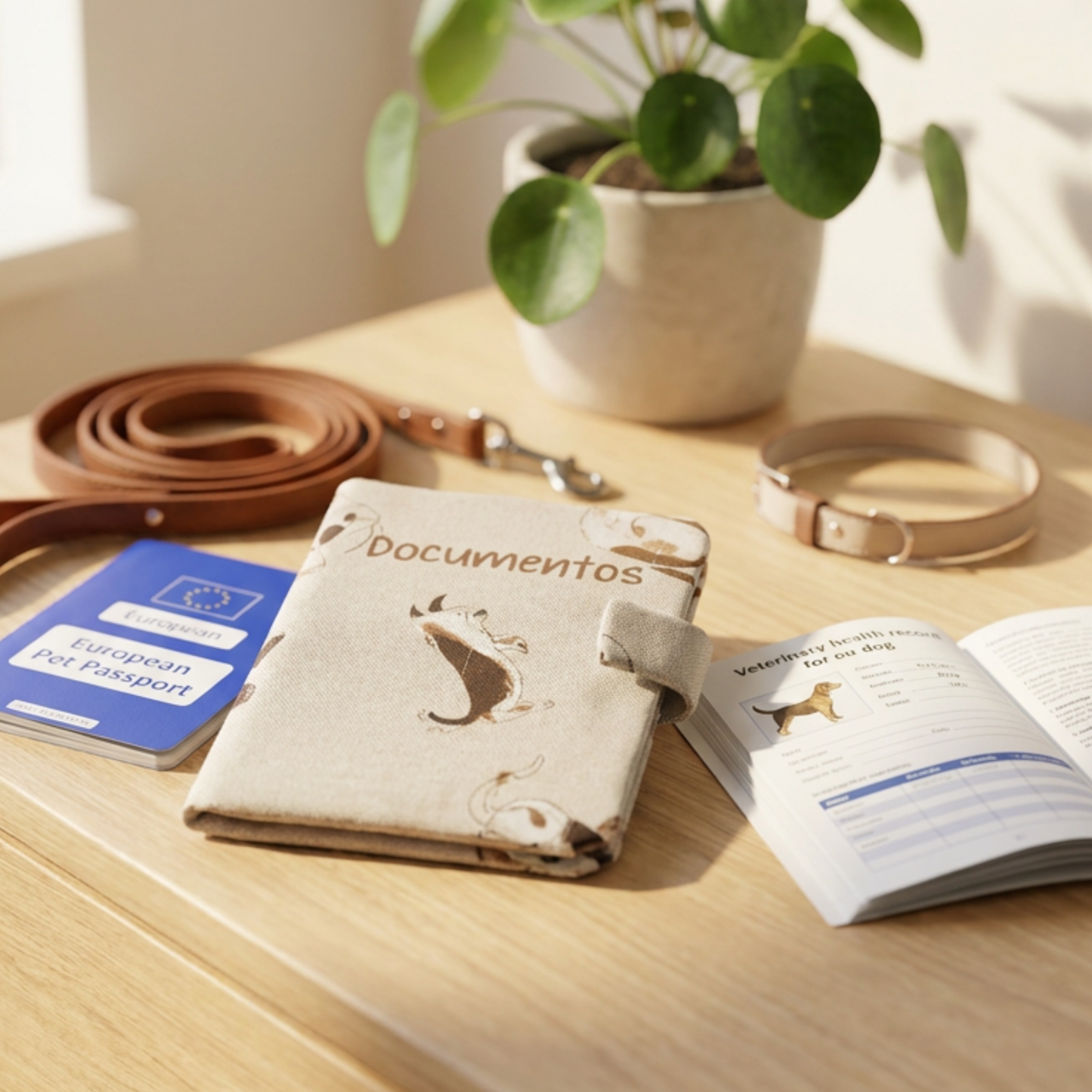 Portadocumentos para Mascotas 'Dogs Vintage'