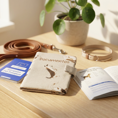 Portadocumentos para Mascotas 'Dogs Vintage'